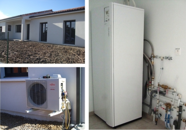 Pompe a chaleur air eau atlantic duo