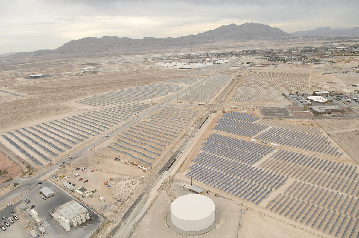 Champ panneau solaire usa