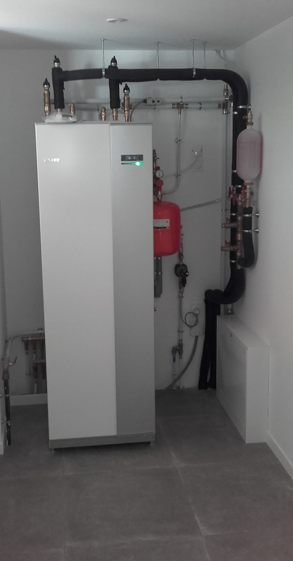 Pompe a chaleur geothermie nibe