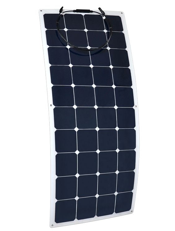 Panneau solaire flexible back contact
