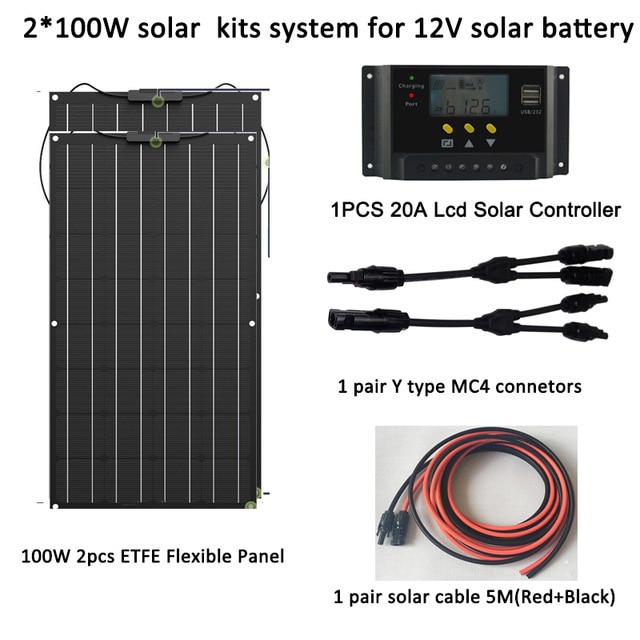 Red solar panneau solaire