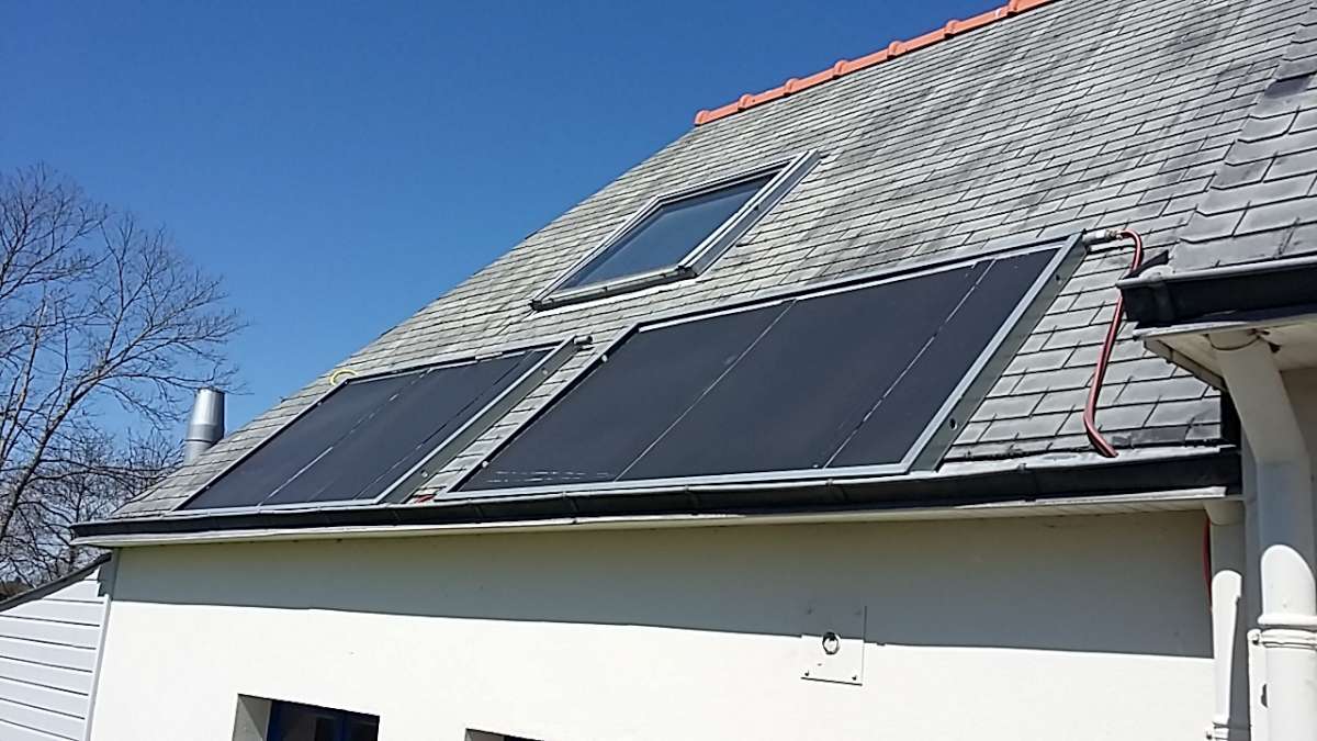 Panneau solaire en bretagne