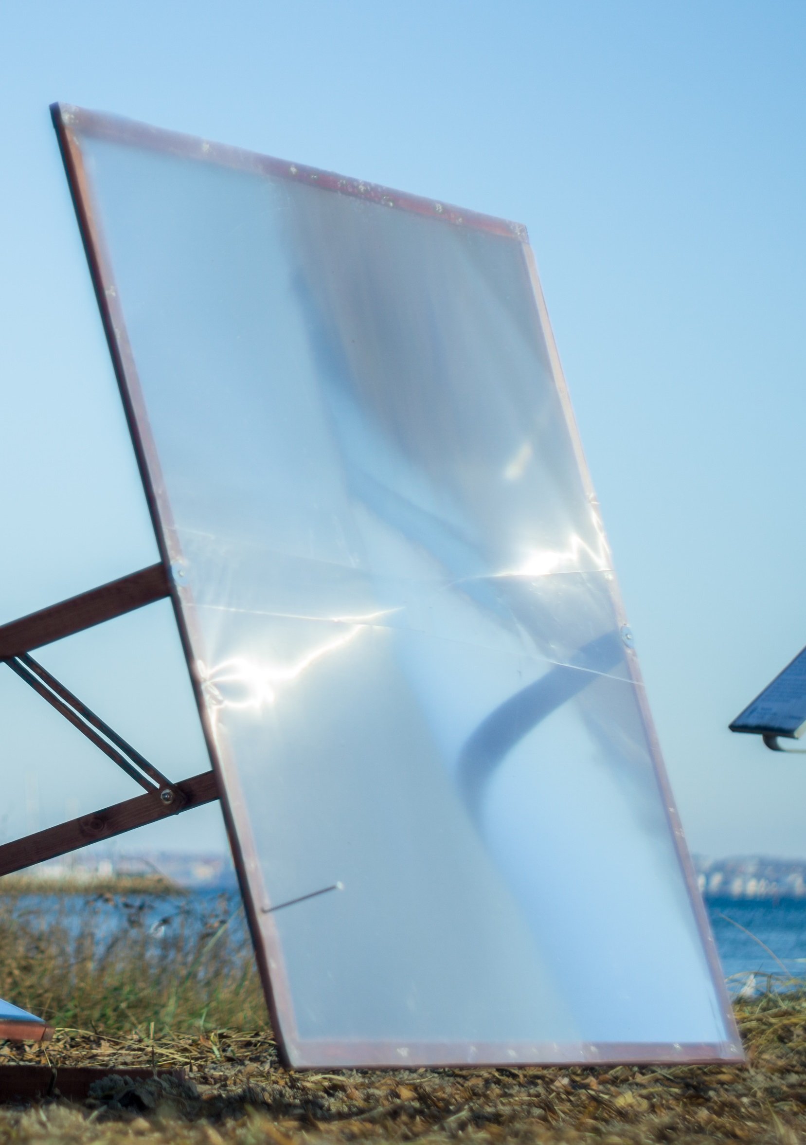 Lentille fresnel panneau solaire
