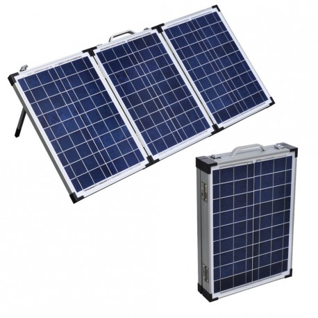 Valise panneau solaire photovoltaique 120w pliable