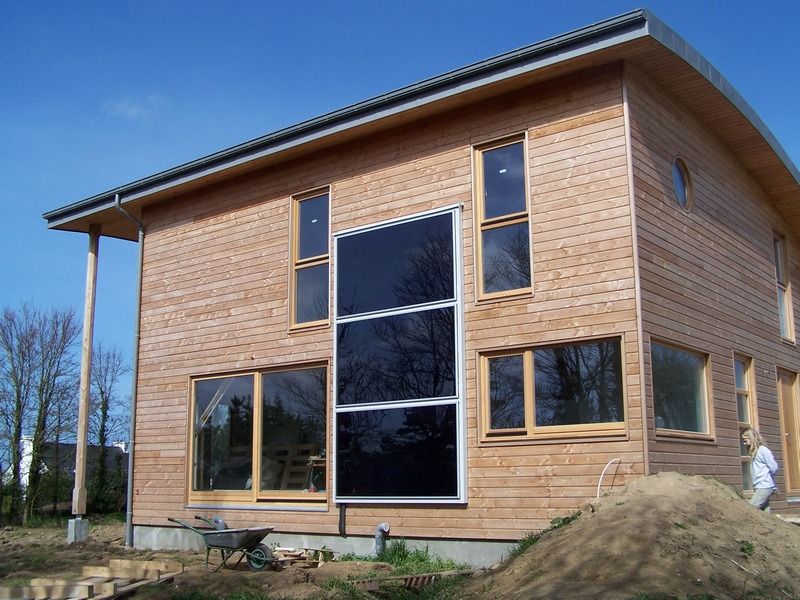 Panneau solaire en façade