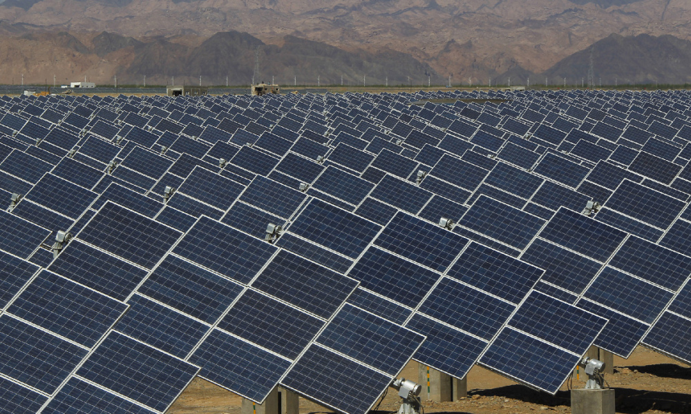 Panneau solaire indonesie