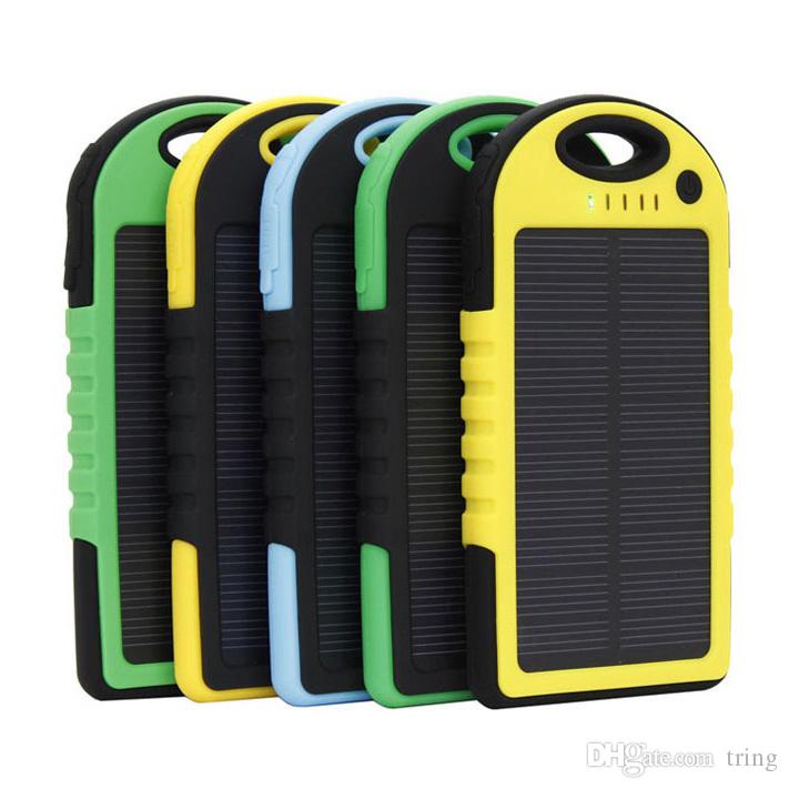Batterie externe rechargeable panneau solaire