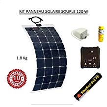 Panneau solaire souple sur voilier