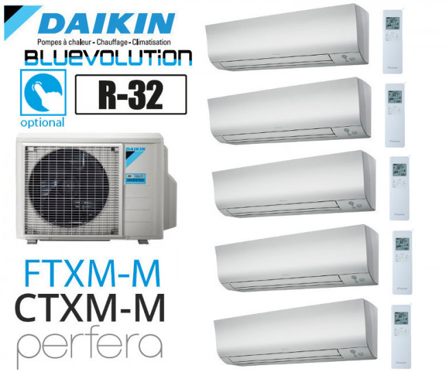 Pompe a chaleur air air inverter daikin