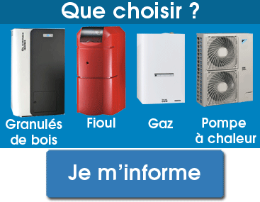 Pompe a chaleur ou chaudiere a granulés