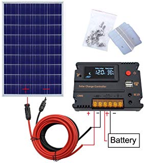 Biard® kit panneau solaire photovoltaïque 120w