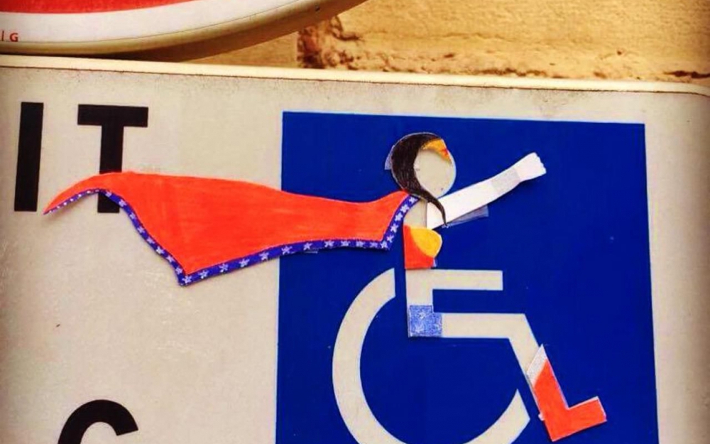 Panneau solaire drole