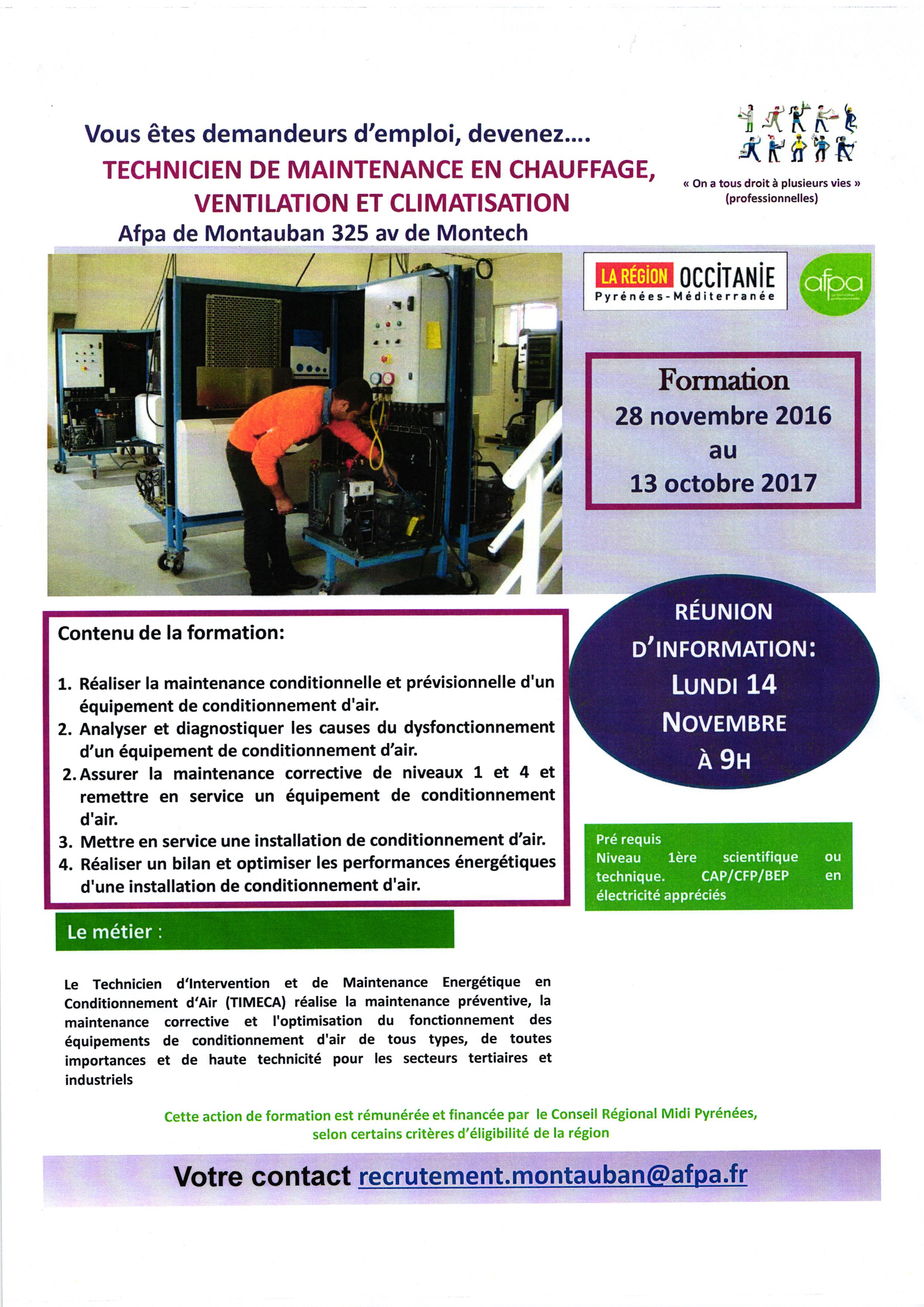 Formation pompe a chaleur afpa