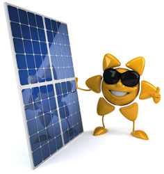 Panneau solaire nucléaire
