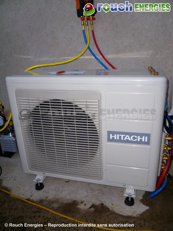 Pompe à chaleur compresseur hitachi