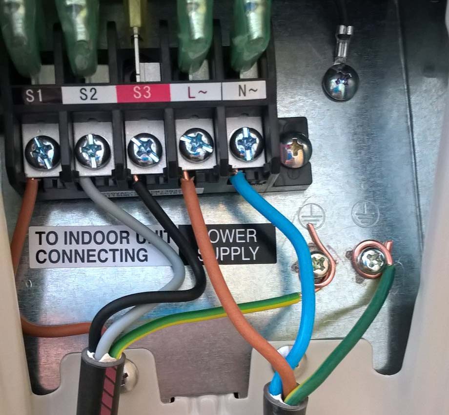 Raccordement electrique pompe a chaleur panasonic