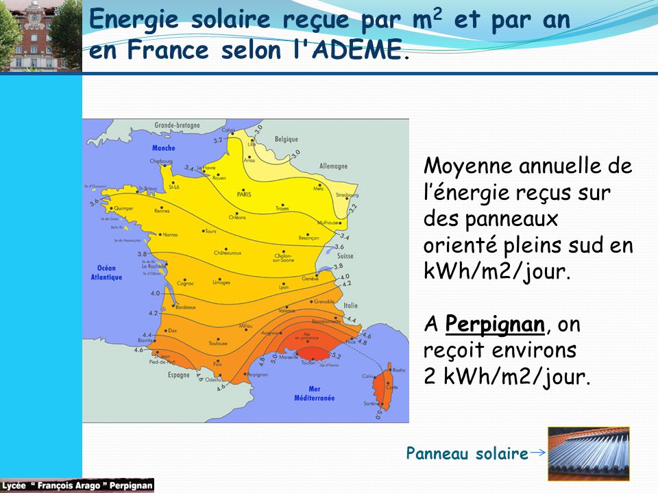 Panneau solaire france energie