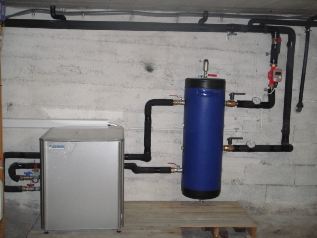 Installation pompe à chaleur daikin