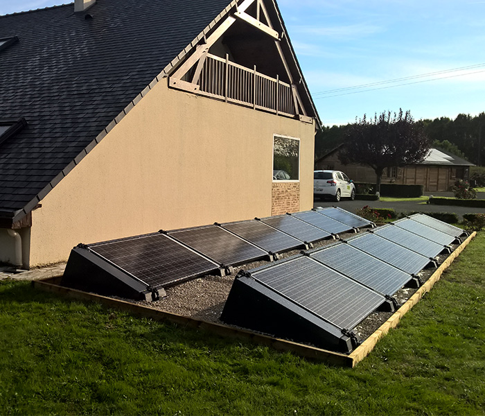 Panneau solaire photovoltaique pour particulier