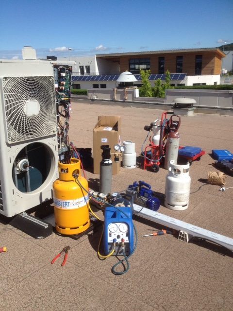 Remplacement compresseur pompe a chaleur