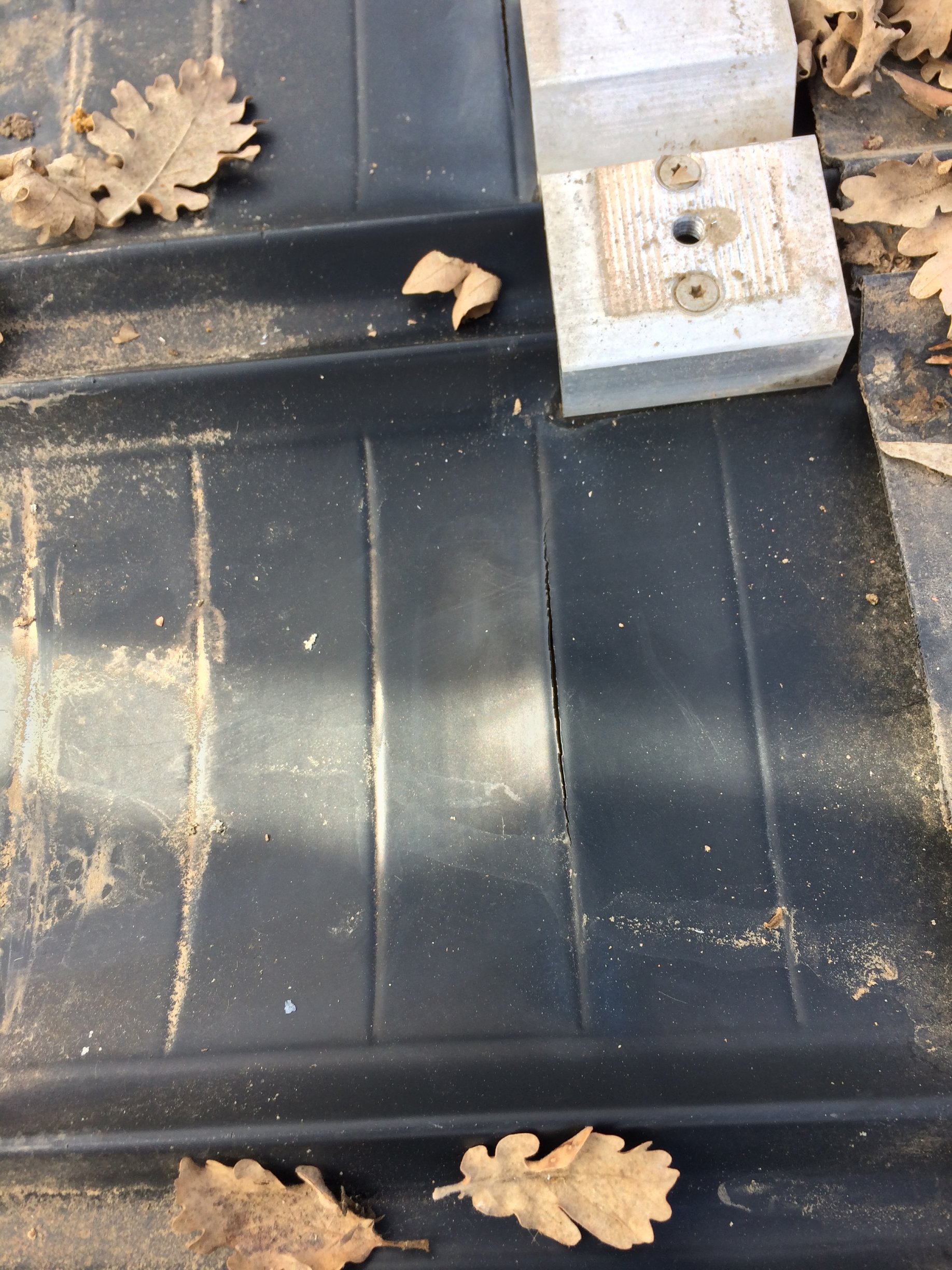 Reparation fuite panneau solaire
