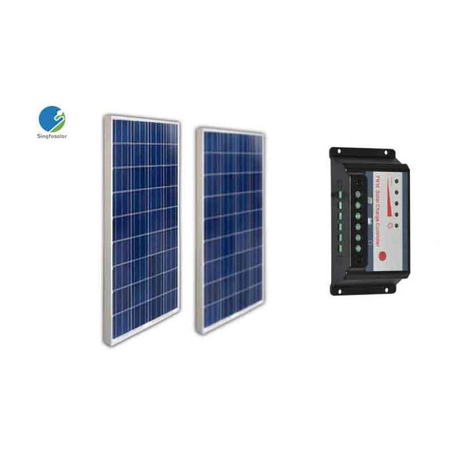 Panneau solaire maison sur camping car