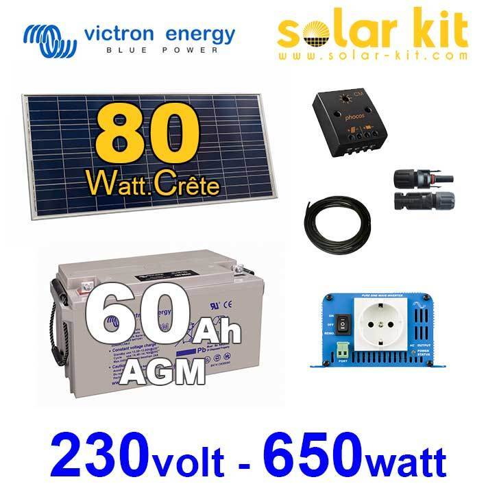 Kit panneau solaire 220v