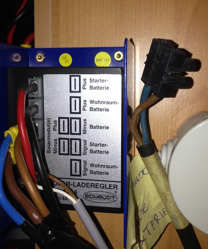 Regulateur panneau solaire schaudt