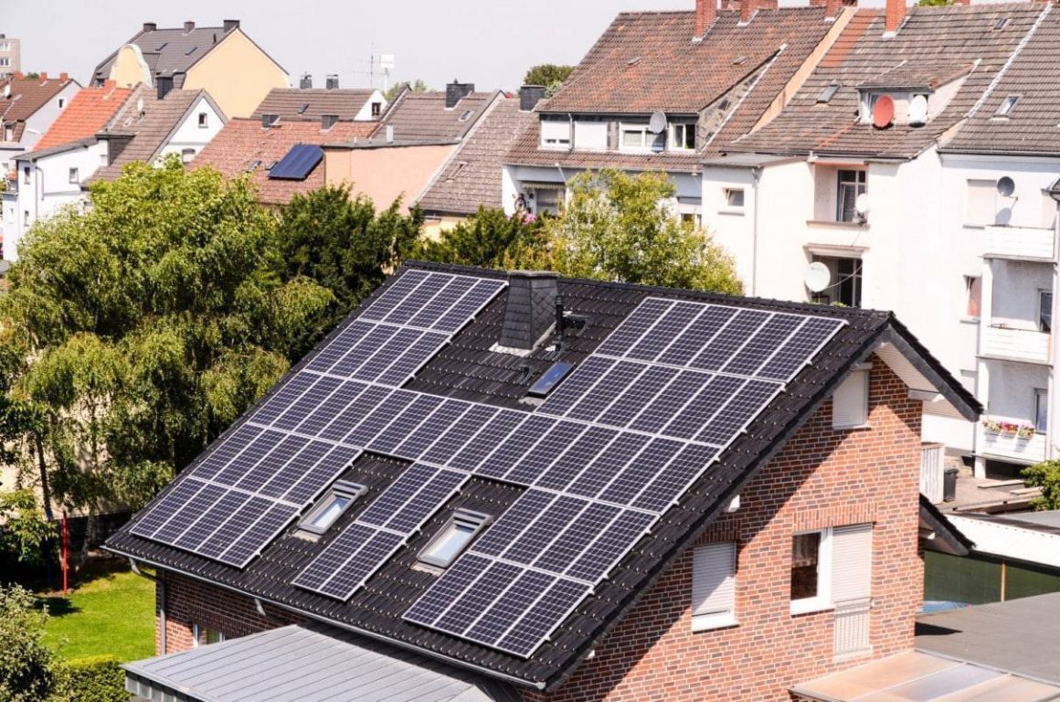 Lotissement panneau solaire