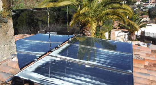 Panneau solaire miroir