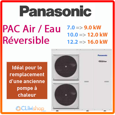 Panasonic pompe a chaleur monobloc