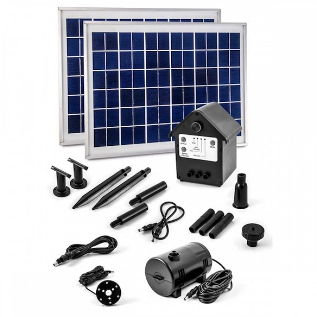 Panneau solaire pompe bassin