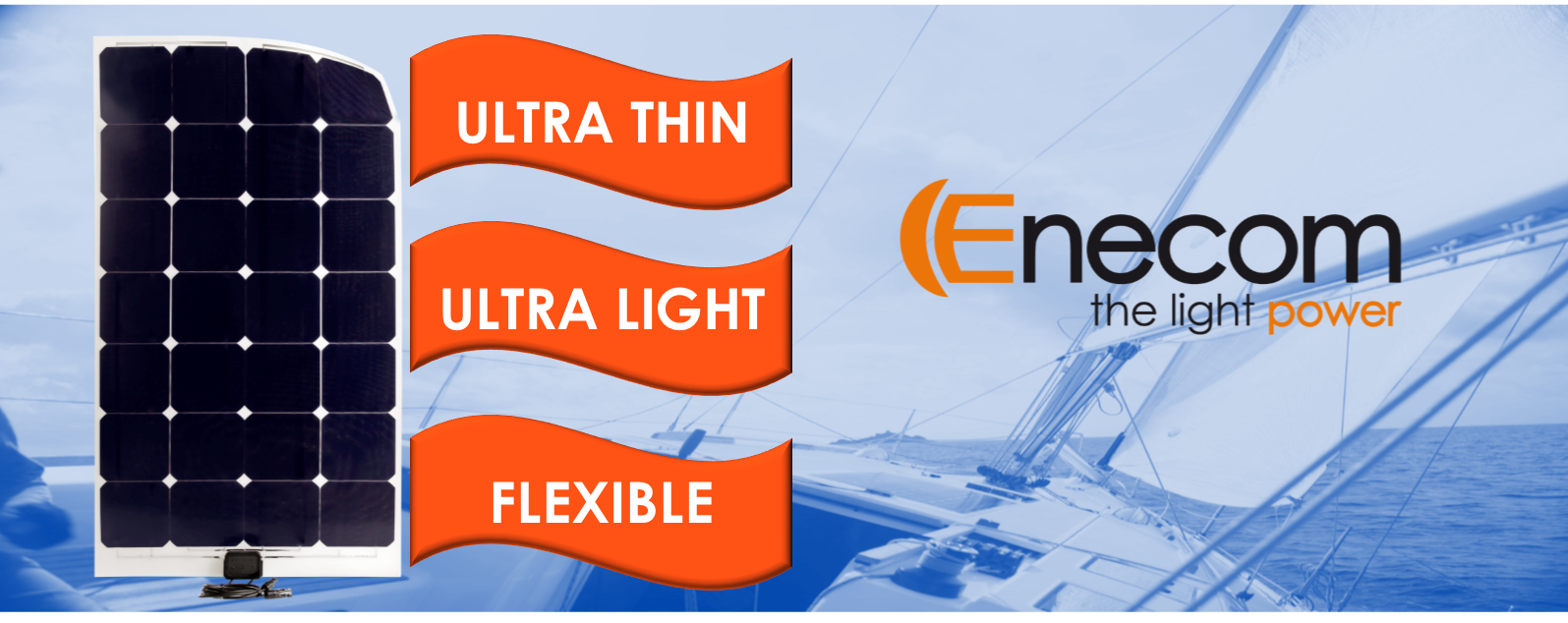 Panneau solaire flexible enecom