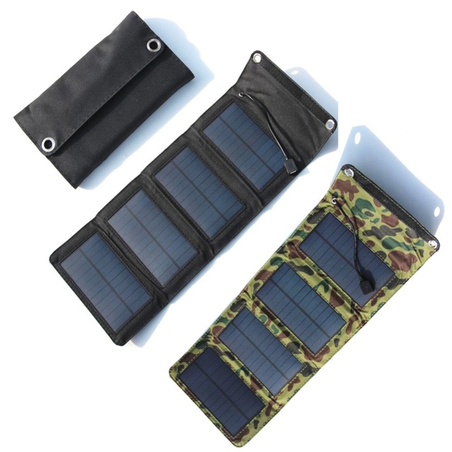 Panneau solaire pliable portable