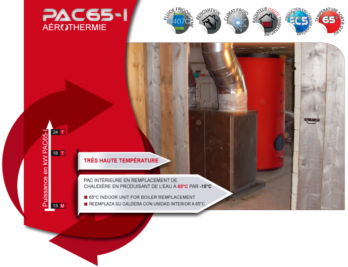 Pompe a chaleur industrielle haute temperature