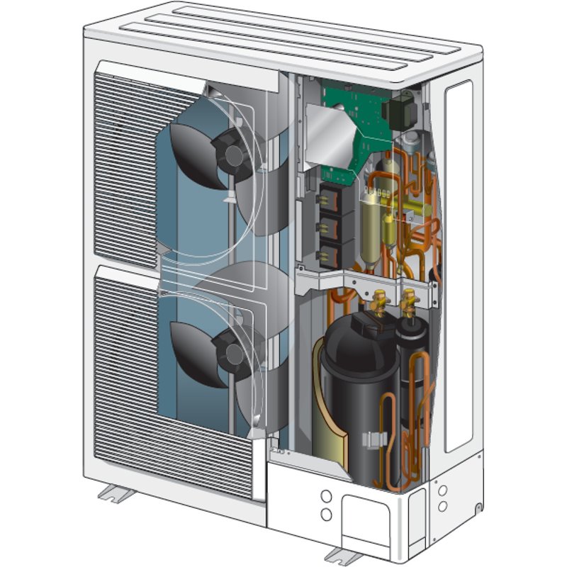 Pompe a chaleur atlantic alfea excellia duo 14