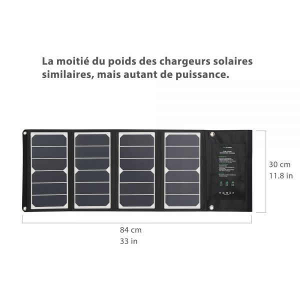 Ravpower chargeur usb panneau solaire poids