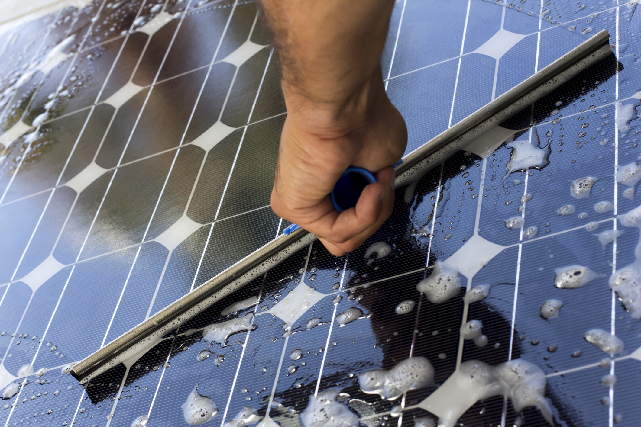 Entretenir panneau solaire