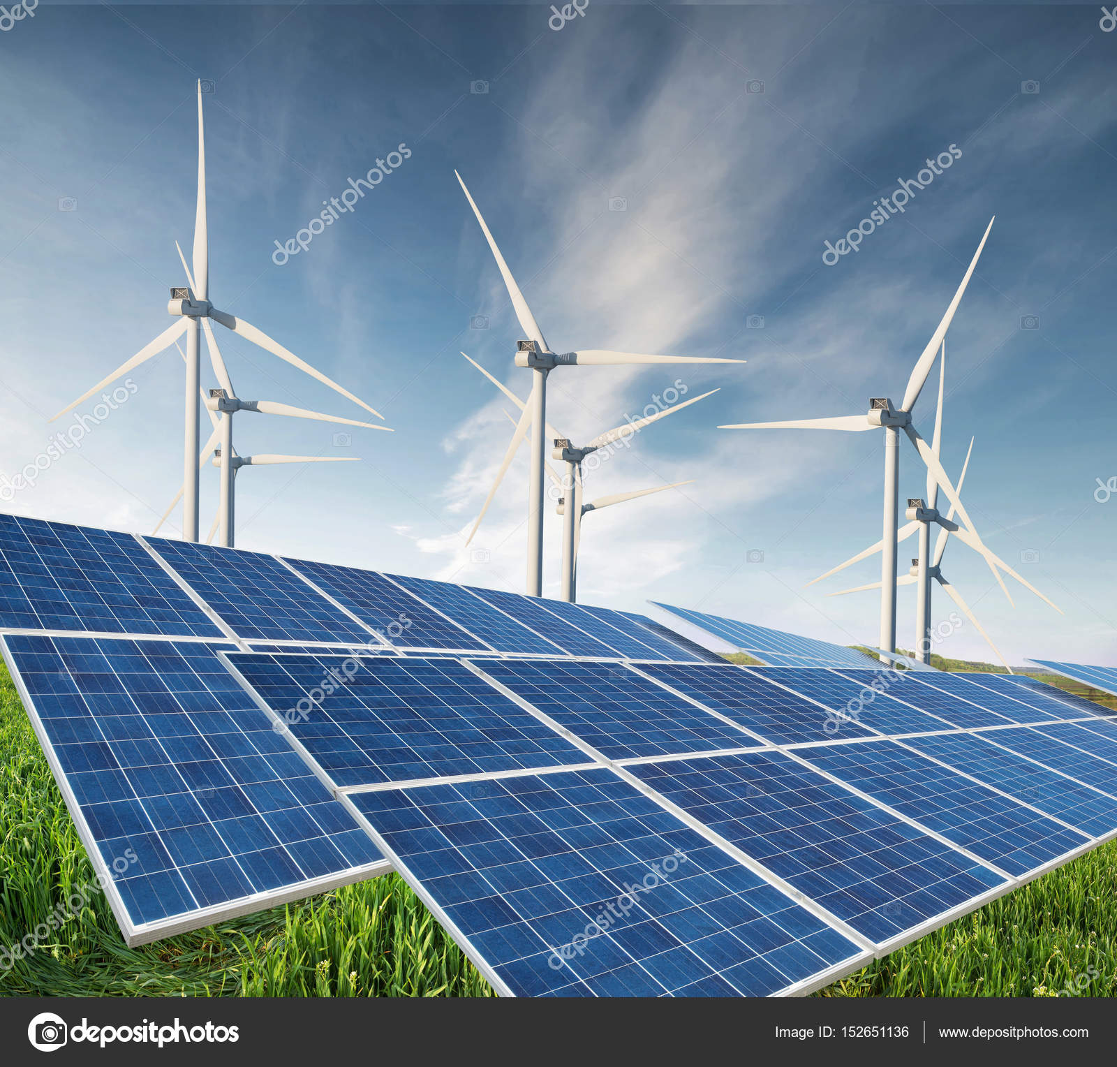 Panneau solaire vs eolienne