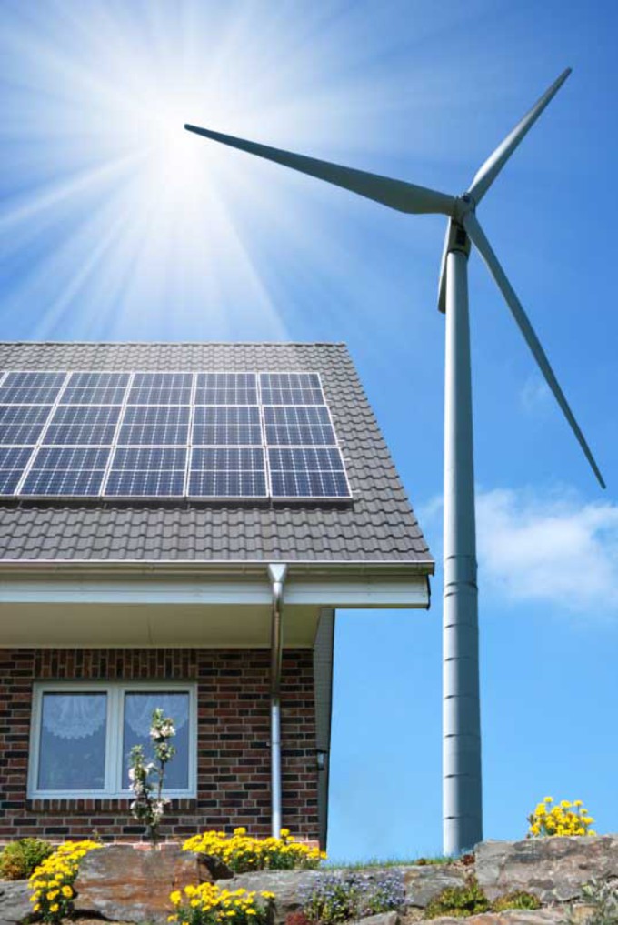 Panneau solaire ou éolienne