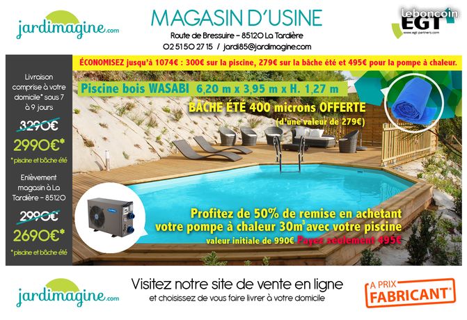 Pompe a chaleur piscine leboncoin