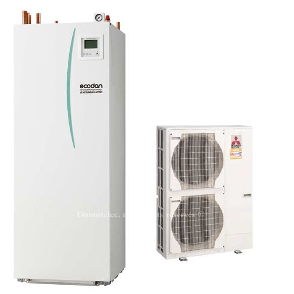 Pompe à chaleur mitsubishi haute temperature