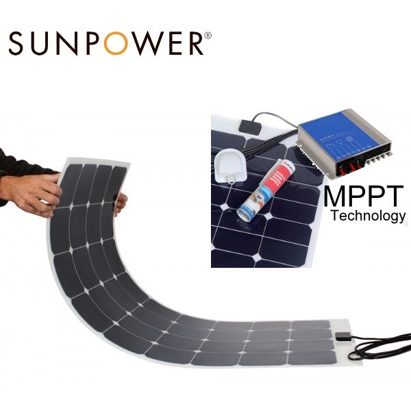 Panneau solaire souple 100w sunpower