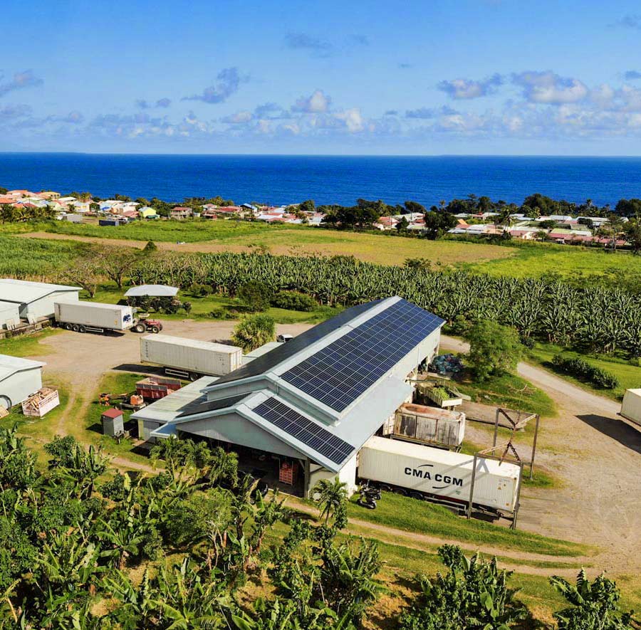 Panneau solaire photovoltaique martinique