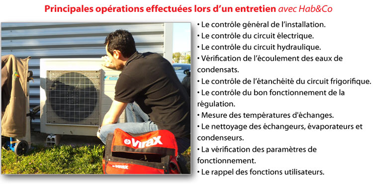 Entretien pompe a chaleur angers