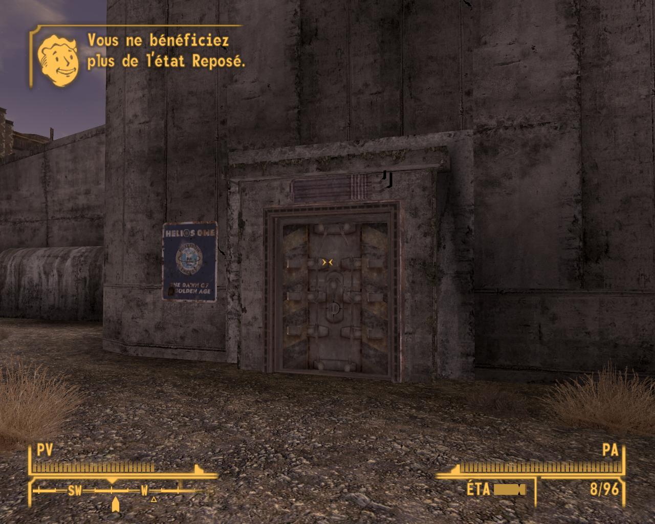 Fallout new vegas panneau solaire
