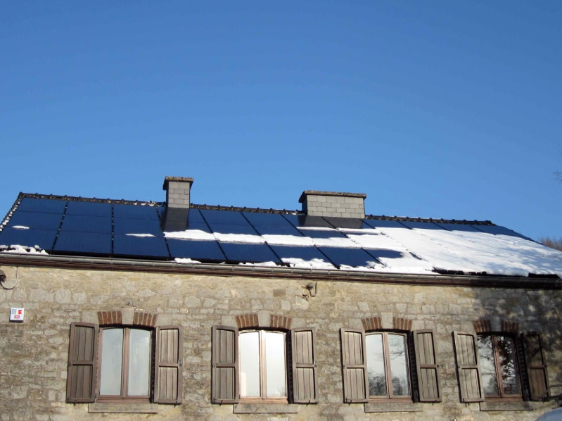 Panneau solaire photovoltaique liege