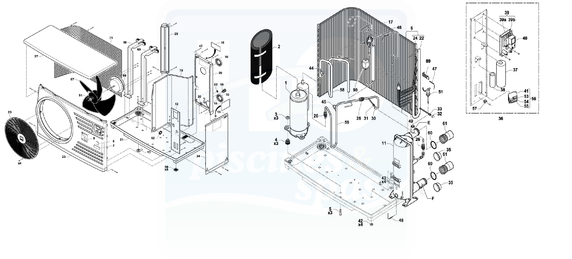 Tva pompe à chaleur piscine