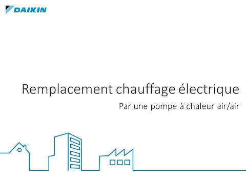 Remplacement chauffage électrique par pompe a chaleur