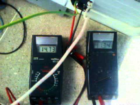 Tester panneau solaire avec multimetre